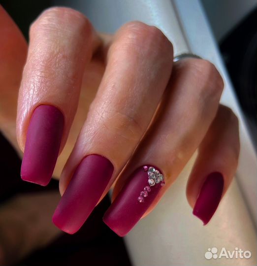 Маникюр укрепление гелем комби маникюр