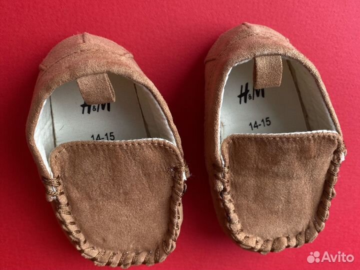 Детская обувь мокасины H&M