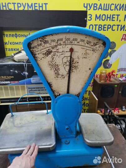 Весы торговые СССР 1940-х годов (Ч)