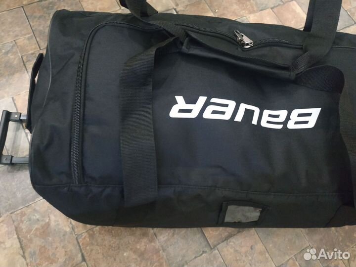 Баул хоккейный чёрный Bauer