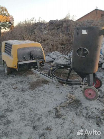 Аренда компрессора дизельный передвижной