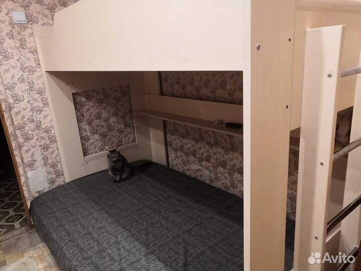 Кровать-диван двухьярусная