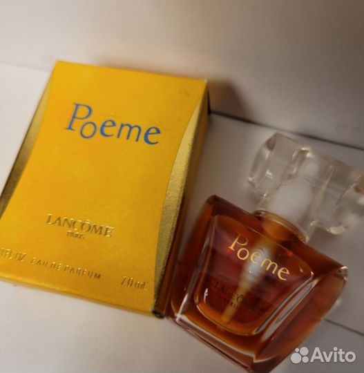 Lancome Poeme EDP 7ml, 4ml винтаж