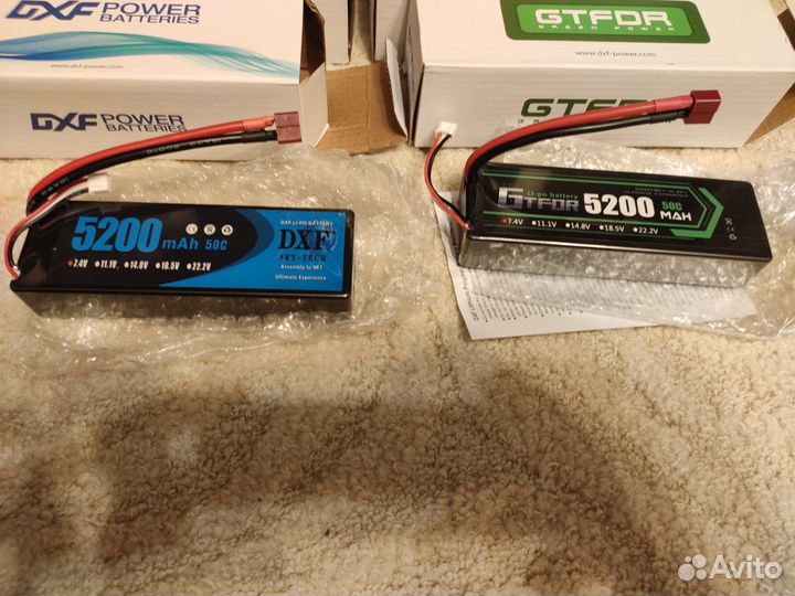 Аккумулятор lipo 2s