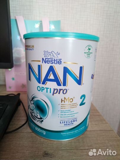 Детская смесь нан оптипро 2