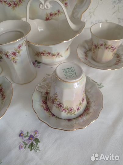 Сервиз кофейный. Коростеньский фарфор