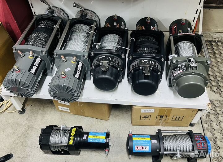 Лебедки ассортимент