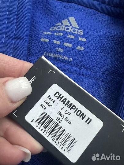 Кимоно для дзюдо adidas champion новое