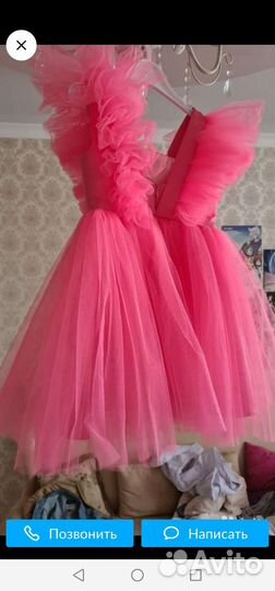 Платье для девочки 110р