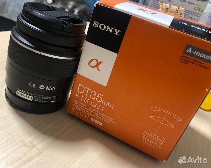 Объектив sony dt 18-55mm f/3.5-5.6 sam