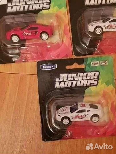 Модель Sport Car 1:60 метал бел/красн