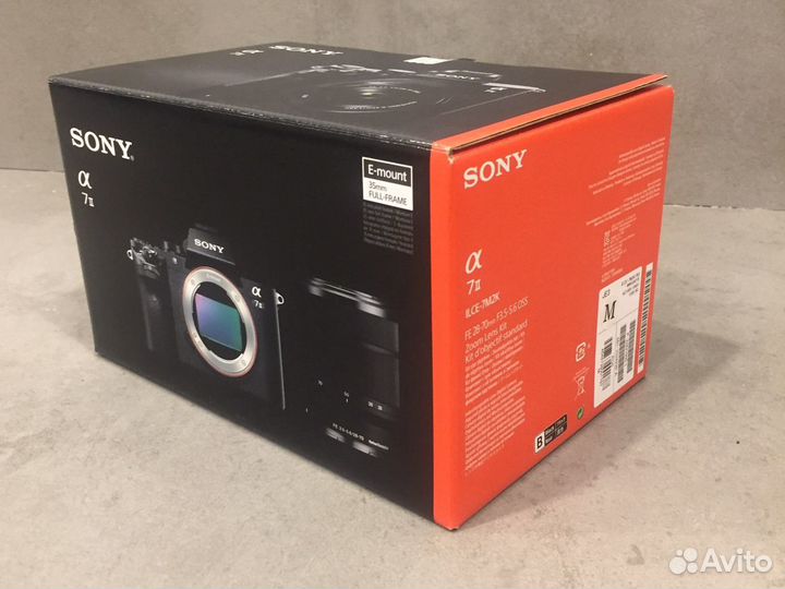Sony Alpha ilce-7M2 Body Новые-Гарантия