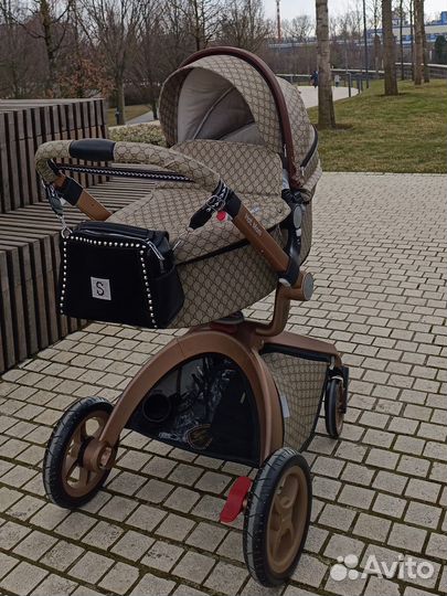 Продам коляску Hot mom 2в1 (гучи)