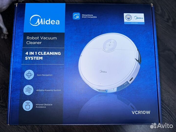 Робот пылесос с Wi-Fi Midea