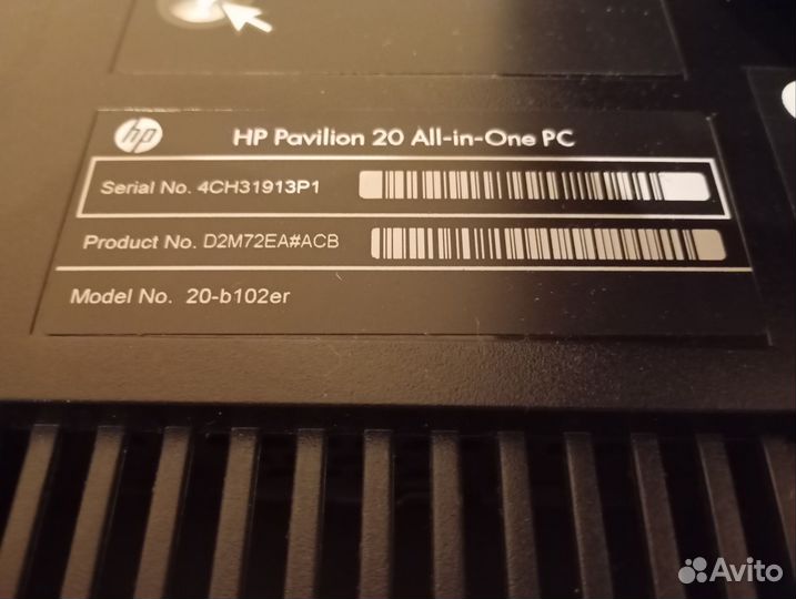 Моноблок HP 20-b102er hp