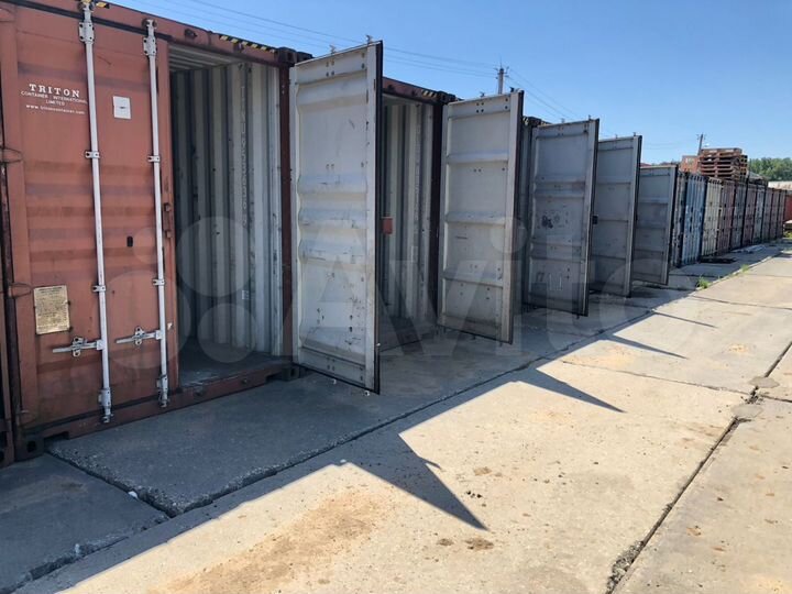 Контейнер склад в аренду, 30 м²