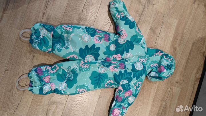 Зимний комбинезон для девочки huppa 80