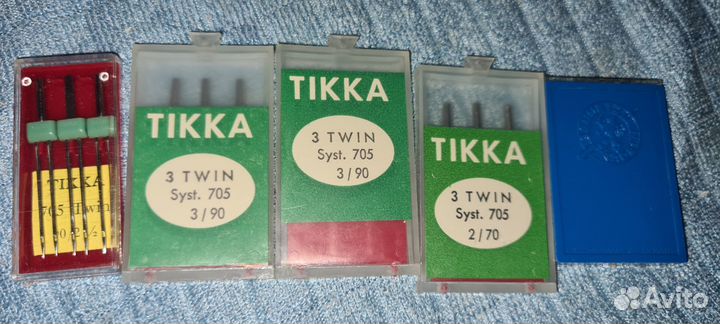 Иглы швейные Tikka Schmetz