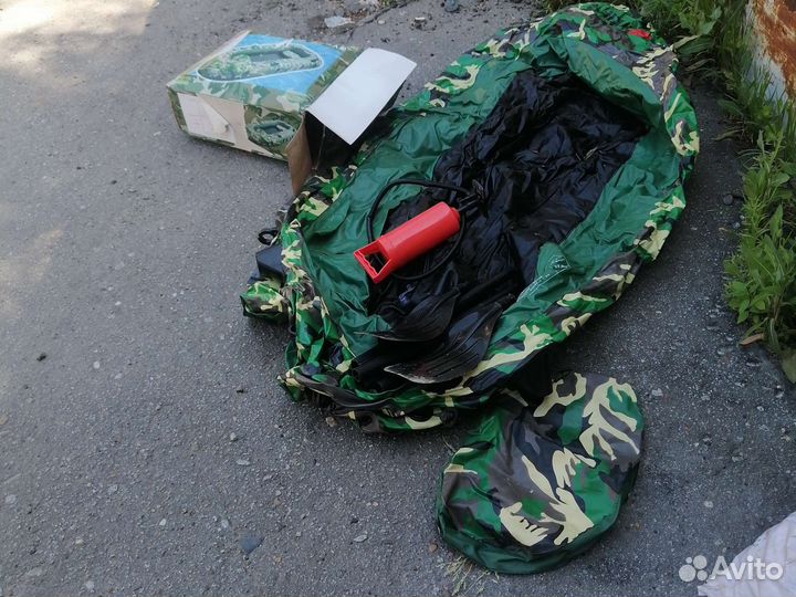 Лодка надувная резиновая бу