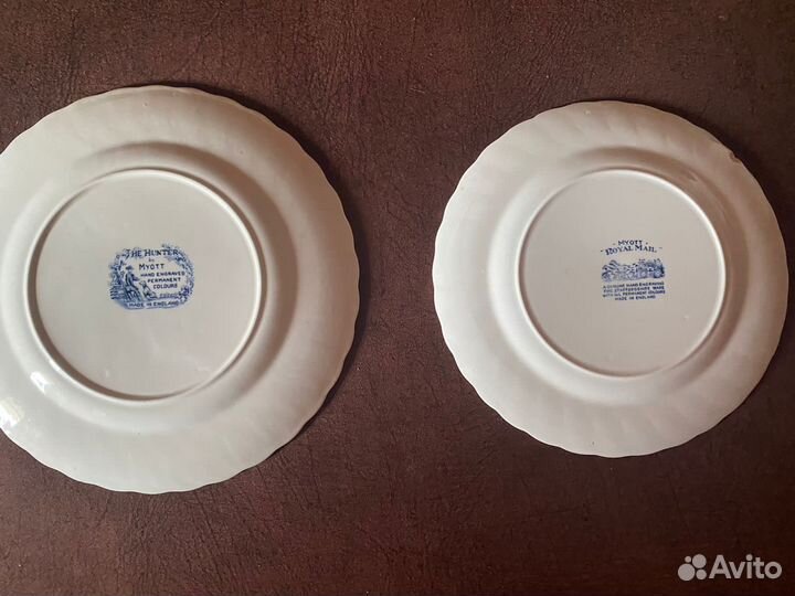 Фарфоровые тарелки Myott Royal Mail Англия