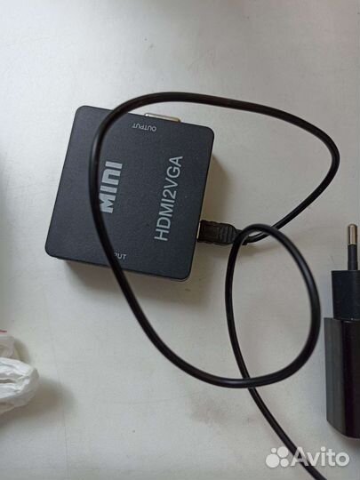 Переходник hdmi 2 vga mini