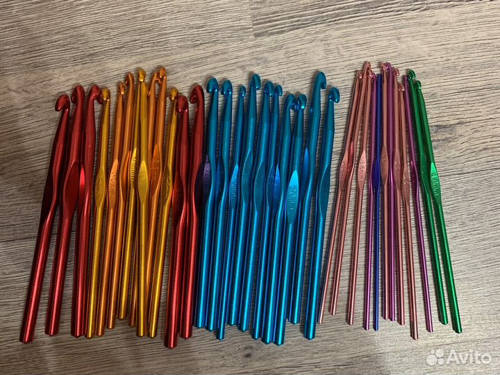 Крючок для вязания алюминиевый