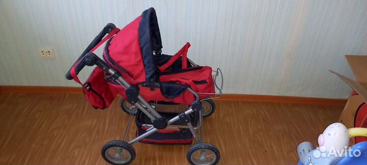 Коляска для кукол большая