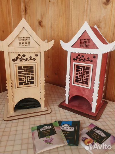 Чайный домик из дерева