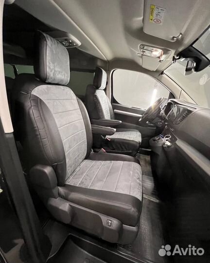 Чехлы из алькантары Peugeot Traveller 8 мест