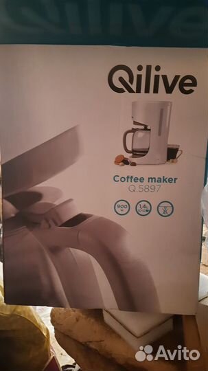 Кофеварка капельная новая