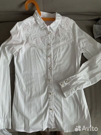 Блузки школьные пакетом 146-152