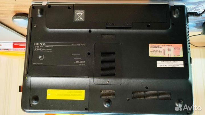 Ноутбук Sony PCG-7181V