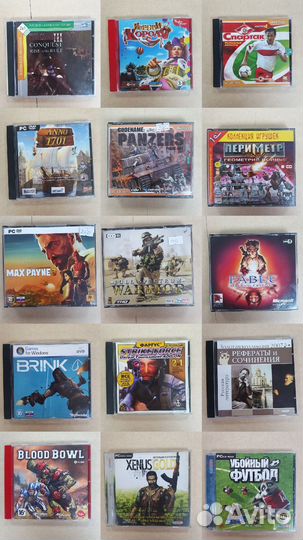 Лицензия Диски на PC (компьютерные ) Игры пк