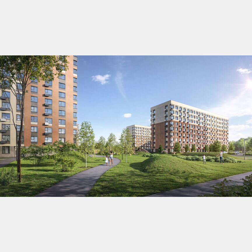 1-к. квартира, 35,3 м², 8/9 эт.