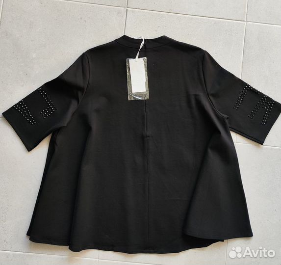 Новый топ со стразами Fun&Fun оригинал плотный
