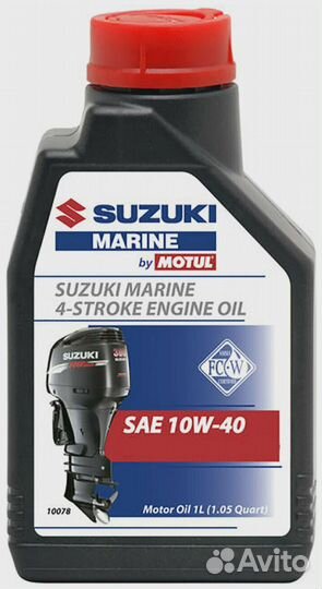 Масло моторное Motul Suzuki Marine 4T 10W40 1 л д