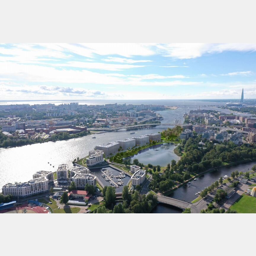 1-к. апартаменты, 41,1 м², 4/8 эт.