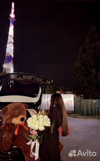 Плюшевый медведь огромный