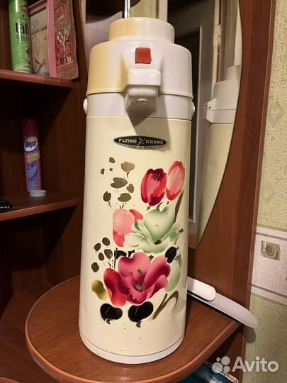 Термос Сифон винтаж СССР Flying Crane