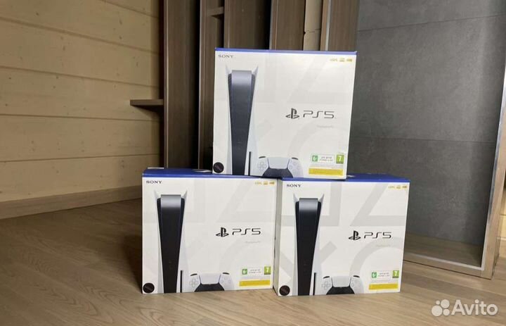 Sony playstation 5 PS5 с дисководом