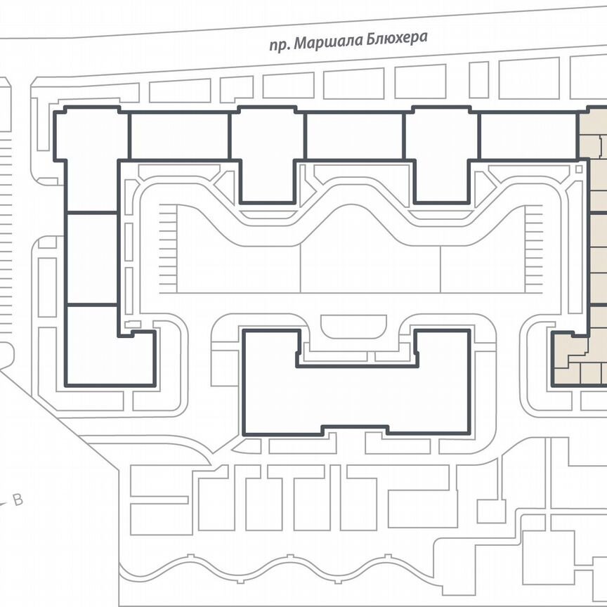 1-к. квартира, 35,9 м², 7/17 эт.