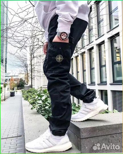 Спортивные карго штаны Stone Island (все размеры s - xxl)