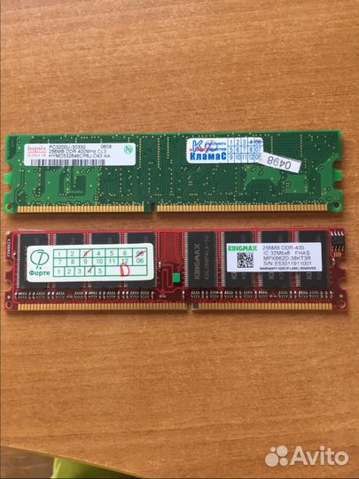 Озу ddr1 256mb
