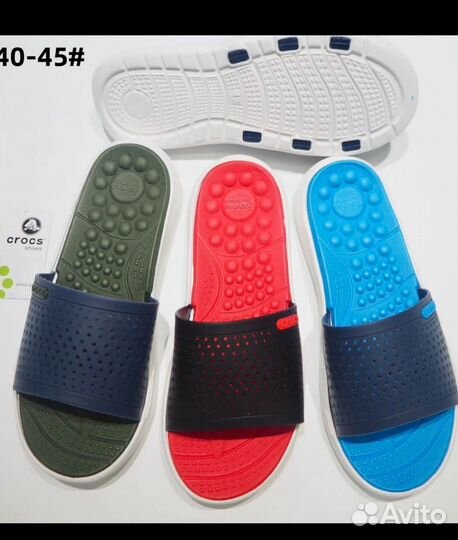 Шлепки женские crocs
