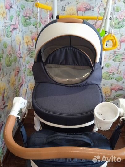 Коляска 2 в 1 Adamex Monte carbon