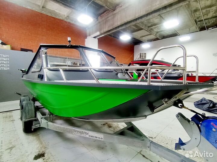 Новый водомётный катер 