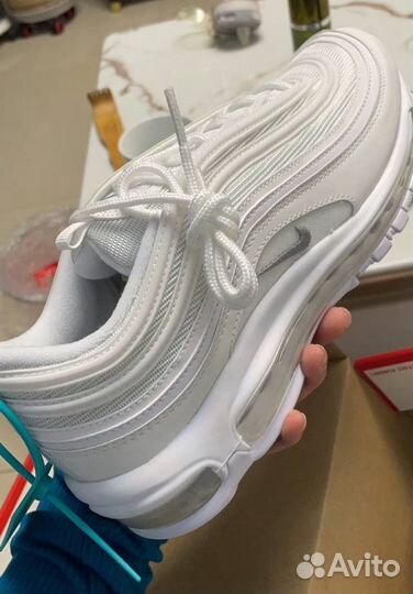 Nike air max 97 white(ориг,на руках)