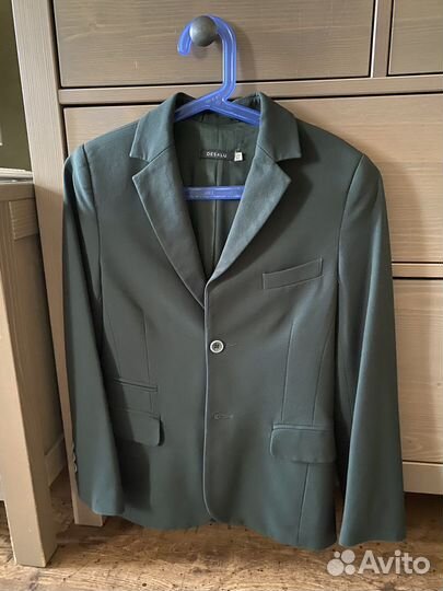 Пиджак desalu школьный для мальчика 134
