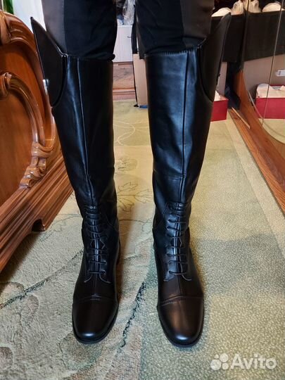 Сапоги для верховой езды 38 Decathlon Fouganza