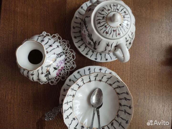 Фарфор лфз красная печать